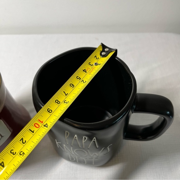 GRANDPA Coffee Mugs. Rae Dunn Black Papa & Tumbleweed Grandpa - Picture 6 of 7